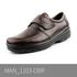 [Dr.K] Mocasín para hombre Zapatillas Comfort M1103 Marrón Oscuro-Zapatillas con soporte para el arco, zapatos para caminar para el alivio del dolor de pie y talón-Hecho en Corea